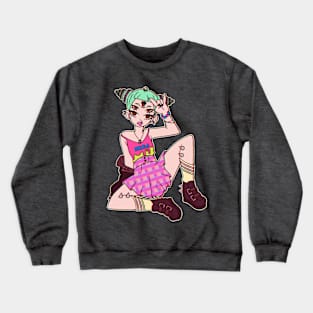 Sally the bad girl Crewneck Sweatshirt